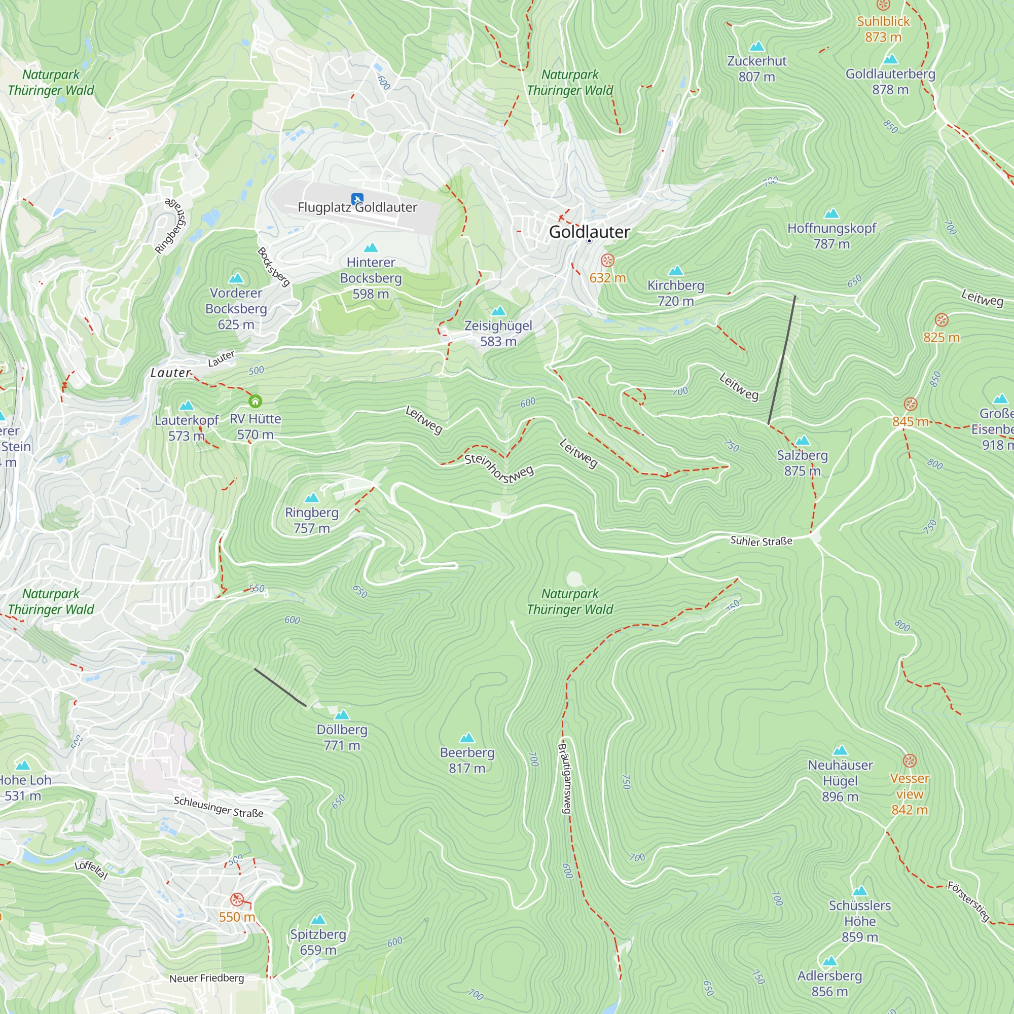 Hütte am Rimbachbrunnen map