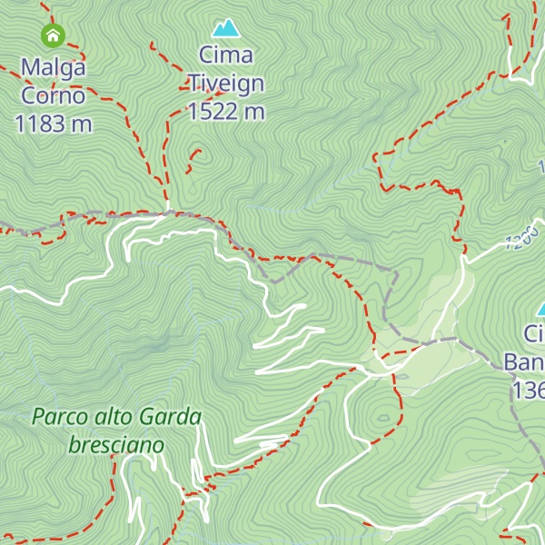 Map of Monte Nota