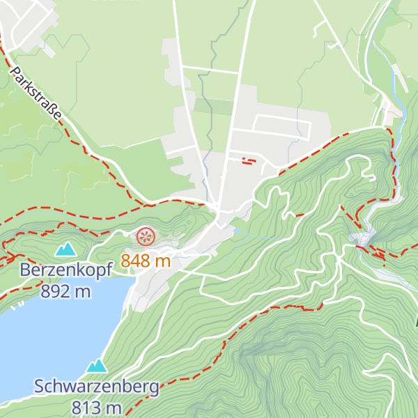 Map of Tourist Information Hohenschwangau
