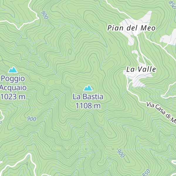 Map of La Bastia