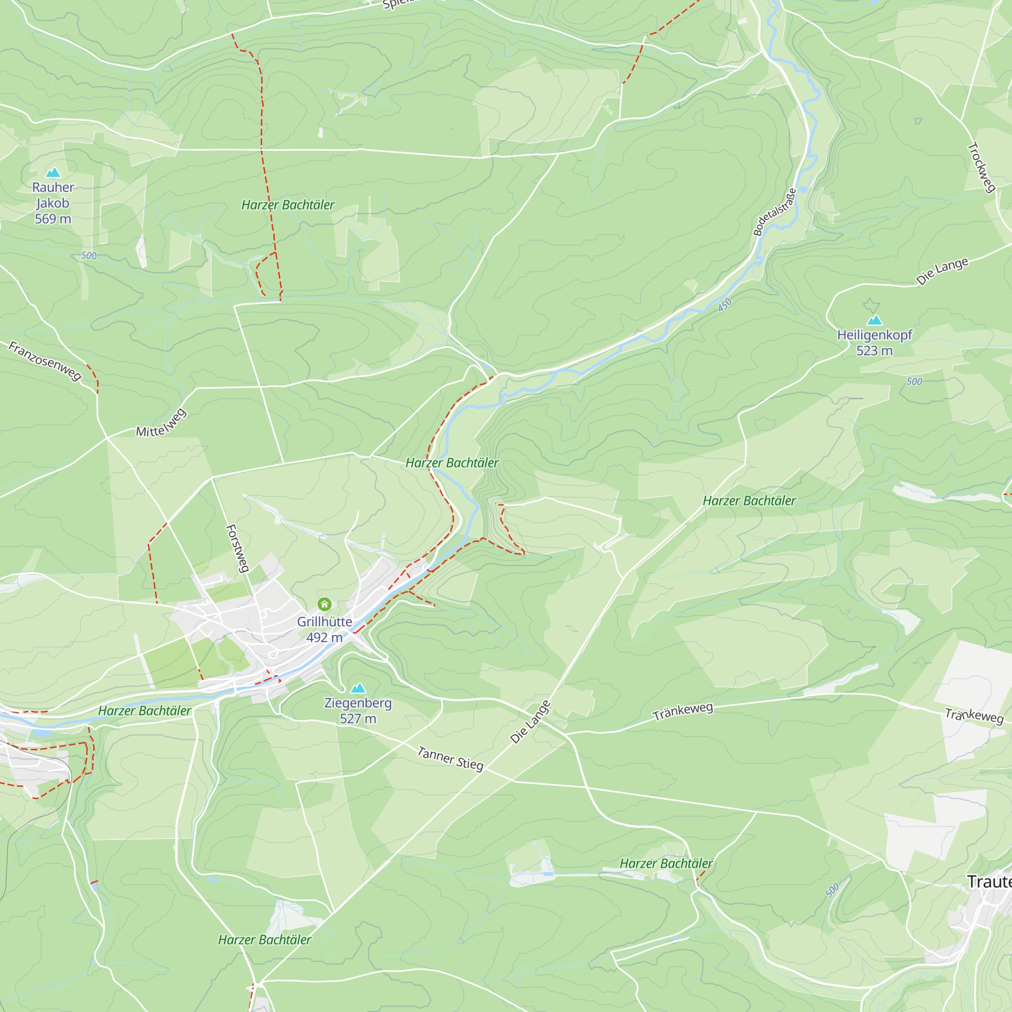 Kapitelsberg Hütte map