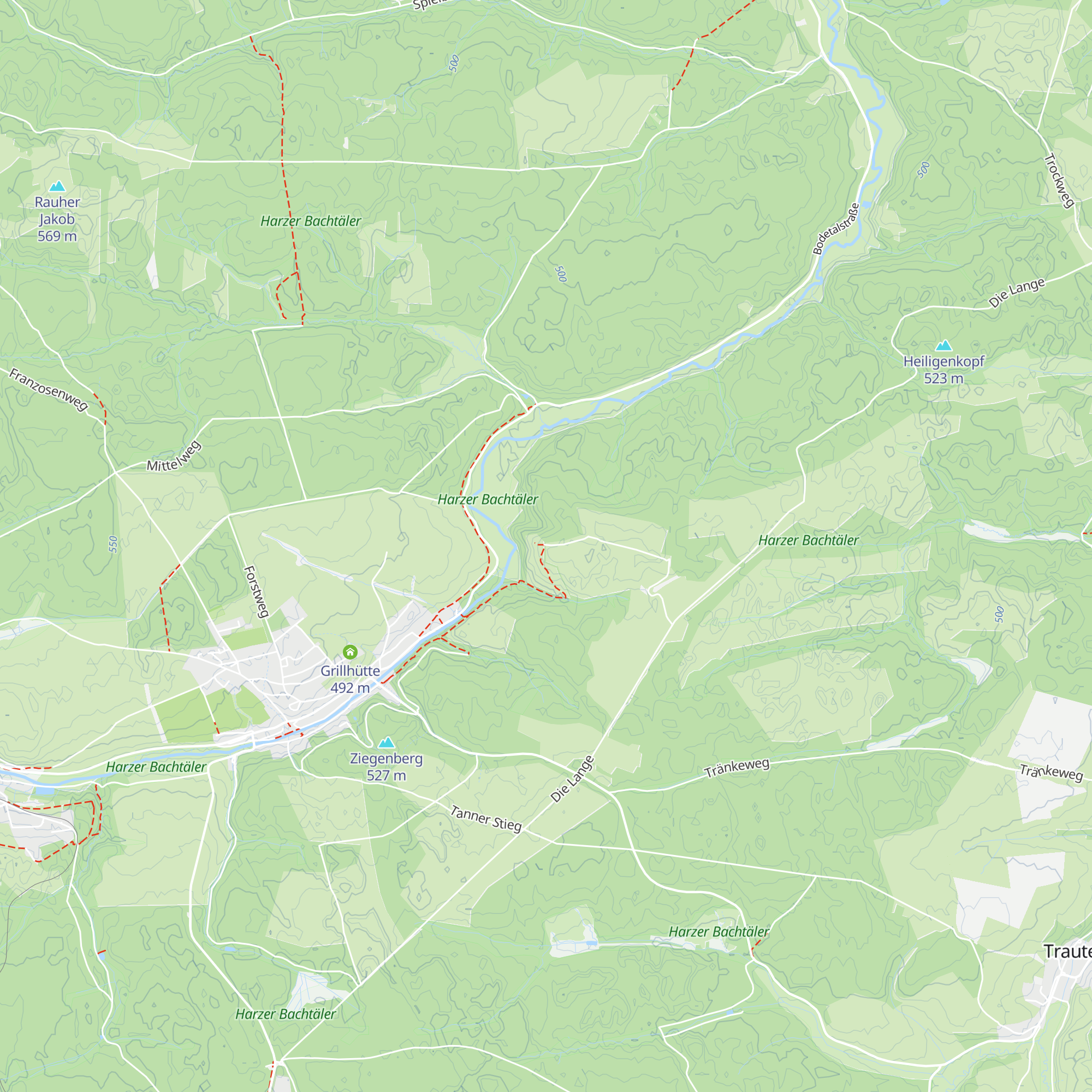 Kapitelsberg Hütte map