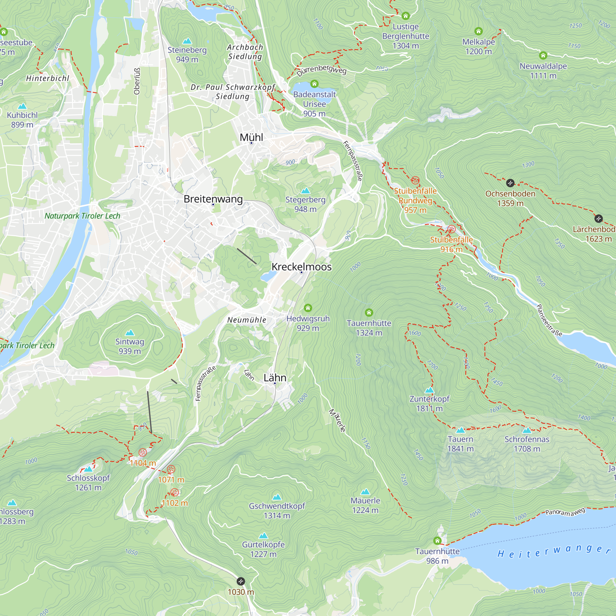 Hedwigsruh map