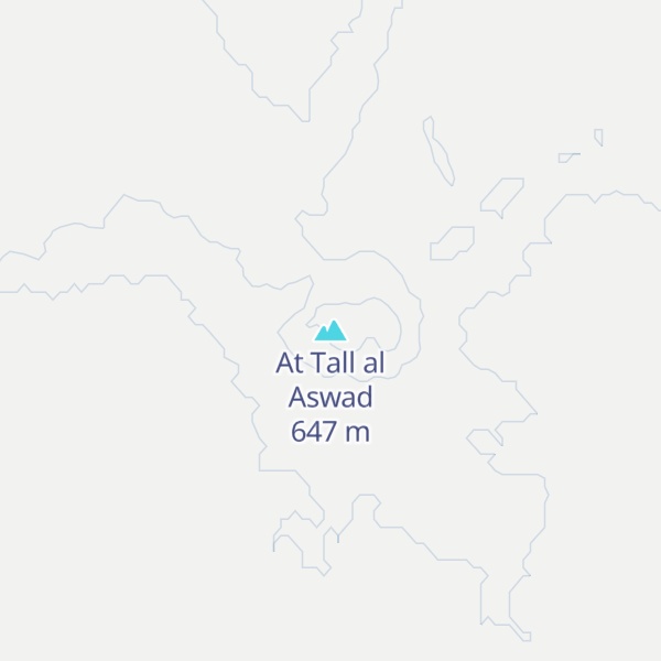 Map of At Tall al Aswad