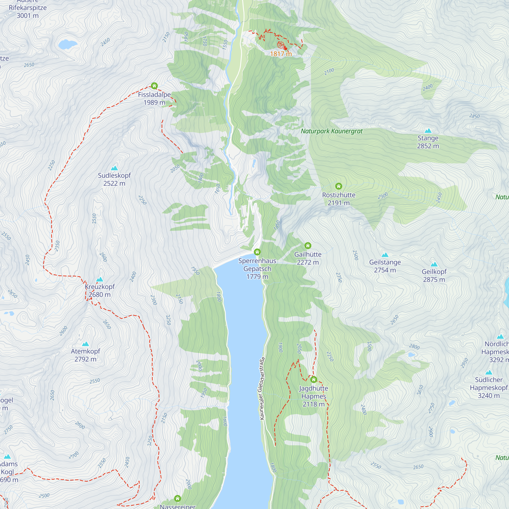 Hochwasserüberlauf map