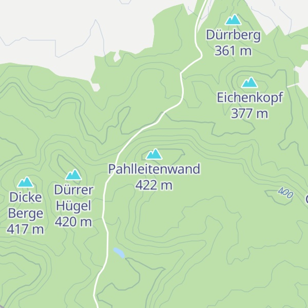 Map of Pahlleitenwand