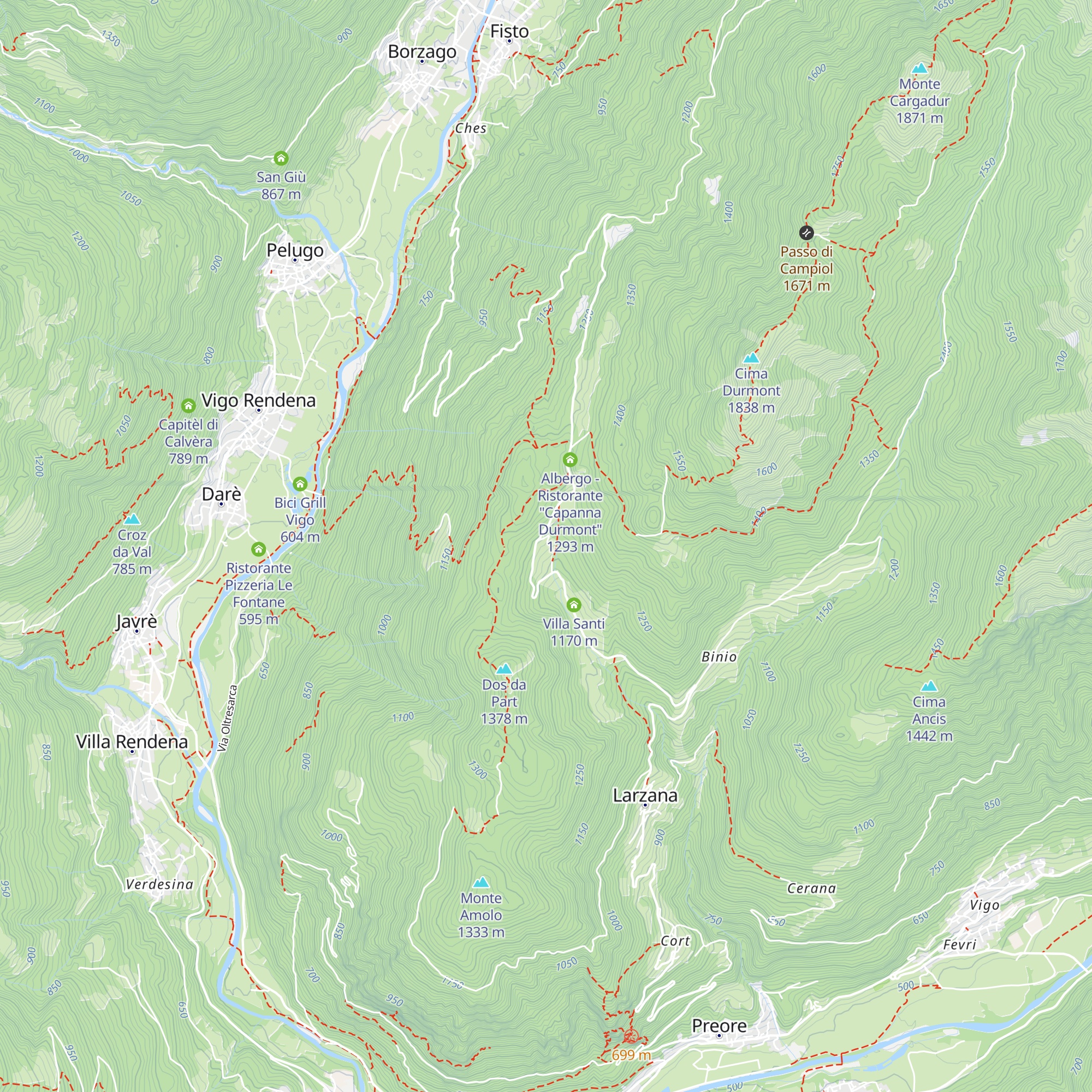 Maso Colombin map