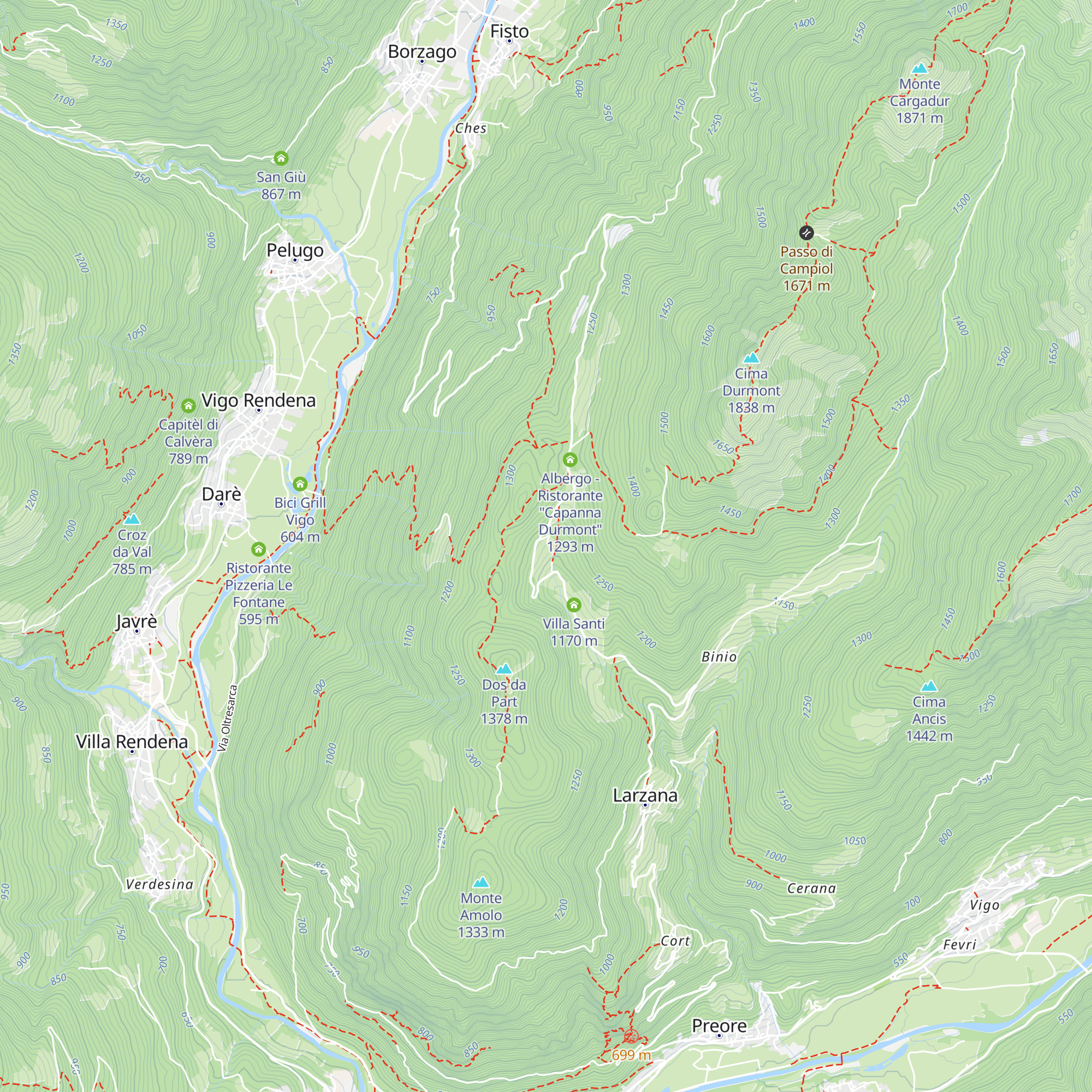 Maso Colombin map