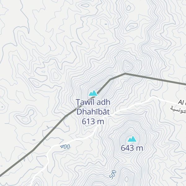 Map of Ţawīl adh Dhahībāt