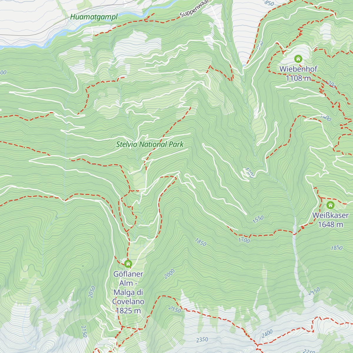Kohlplatzhütte map