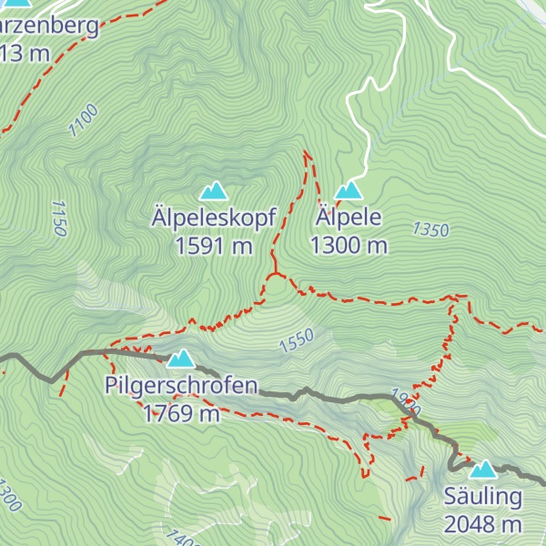 Map of Wildsulzhütte