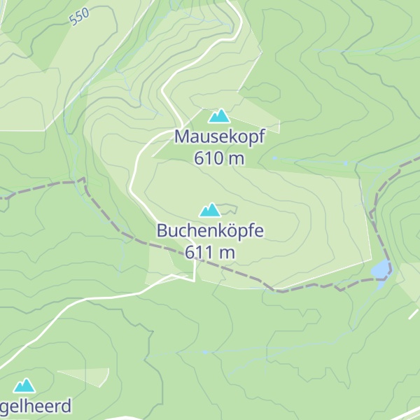 Map of Buchenköpfe