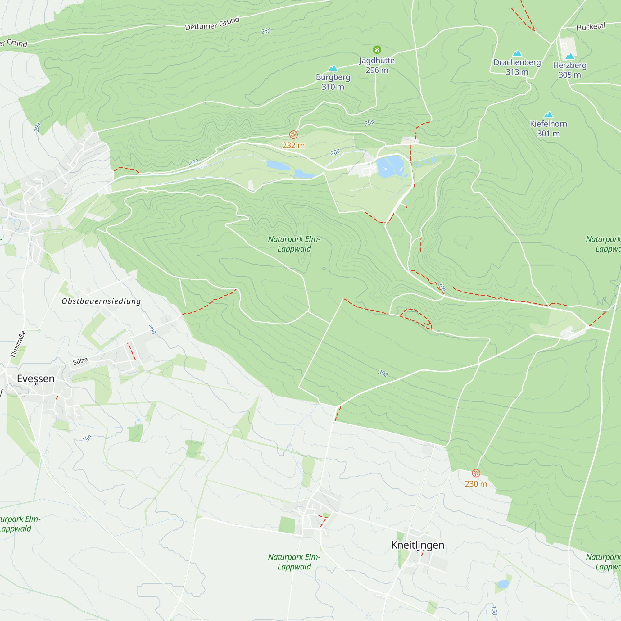 Susis Hütte map