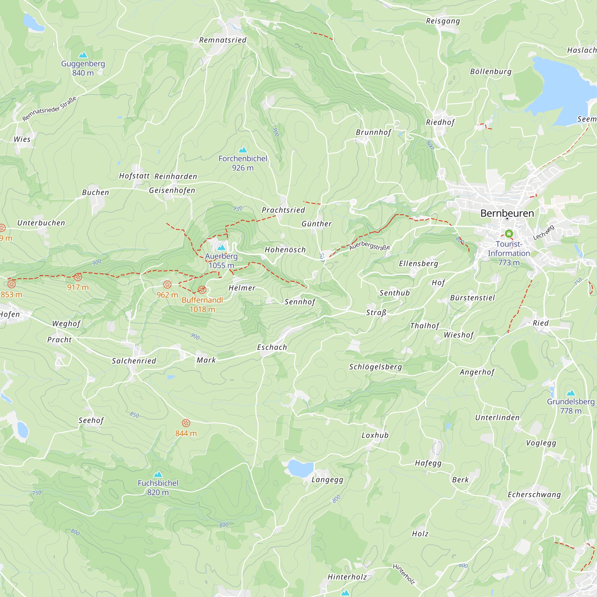 Sennhof map