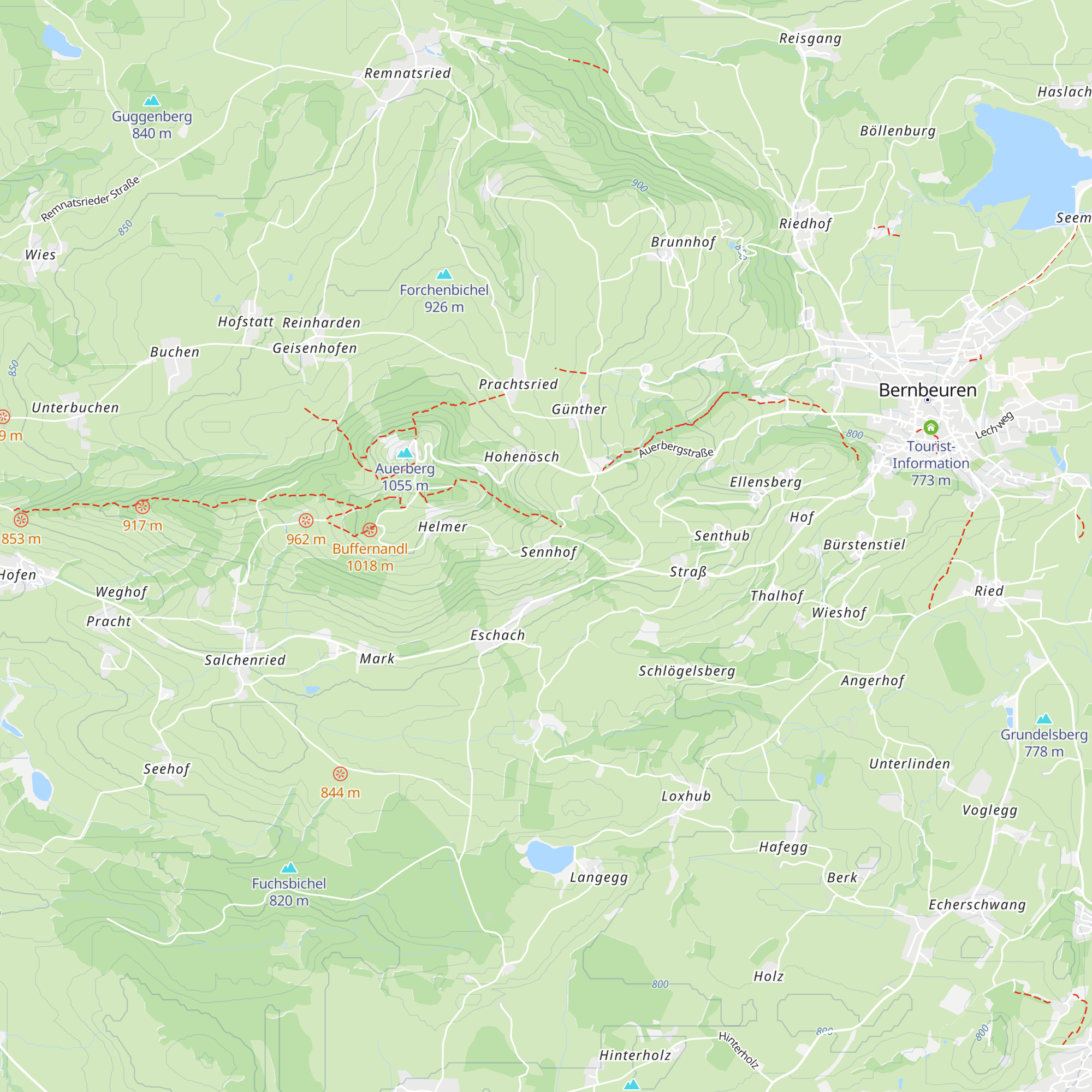 Sennhof map