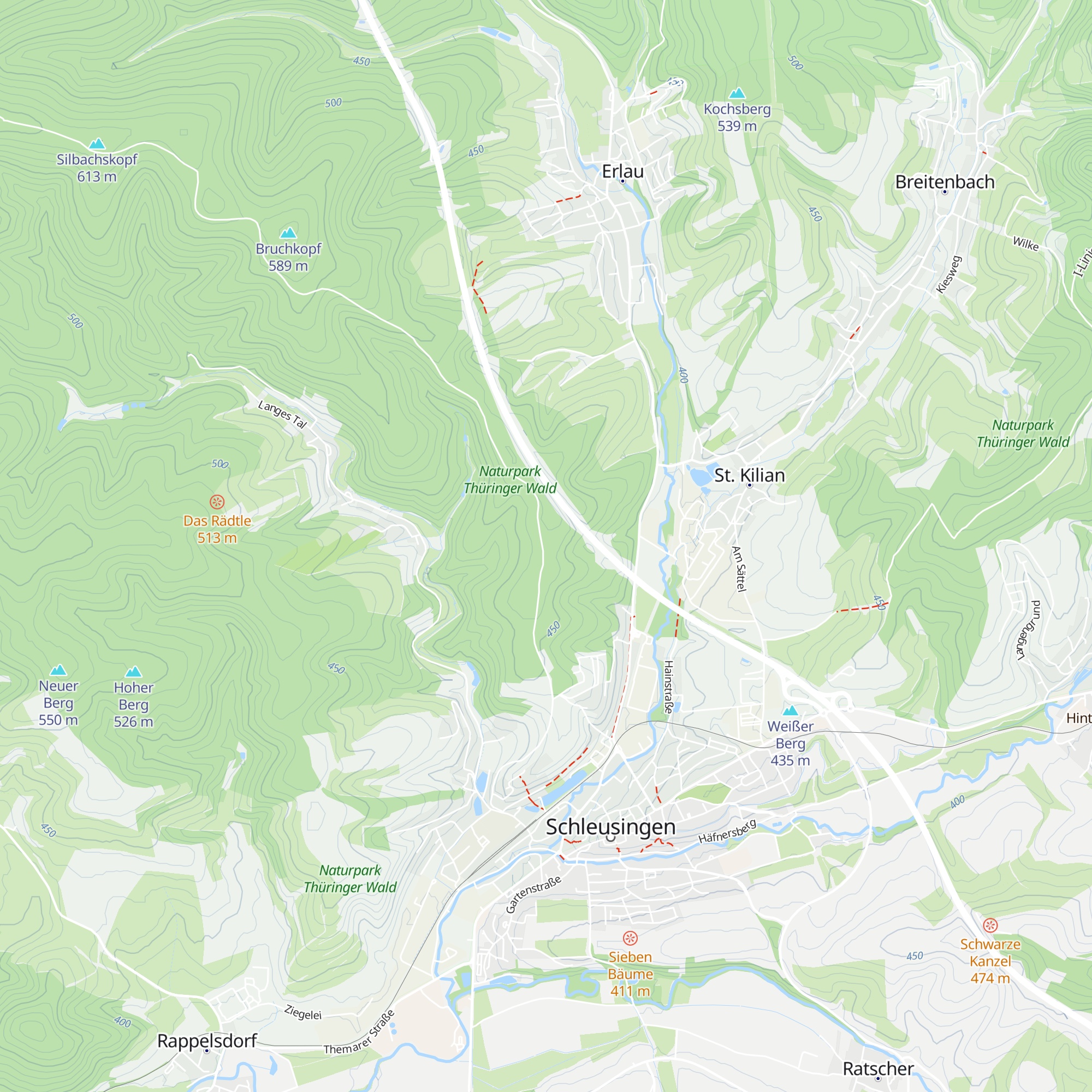Schutzhütte am Kohlberg map
