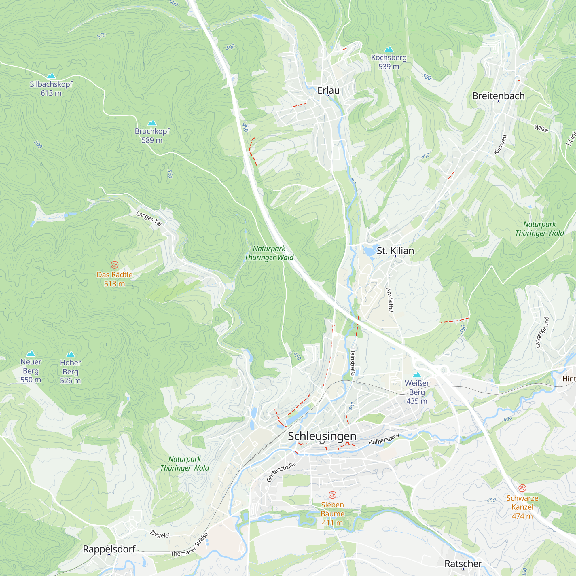 Schutzhütte am Kohlberg map