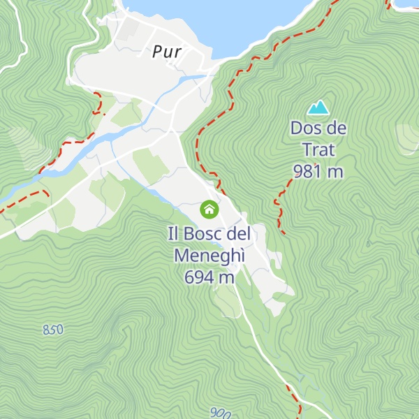 Map of Il Bosc del Meneghì