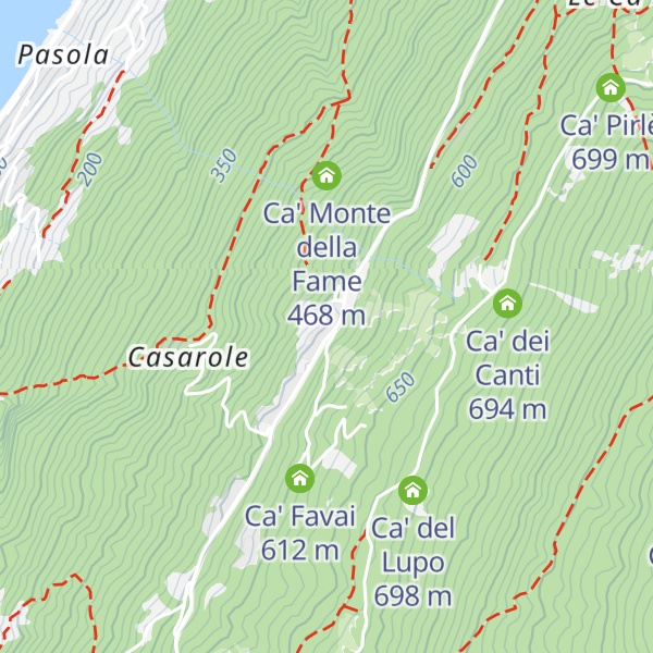 Map of Ristorante Albergo Alle Fasse