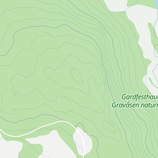 Map of Søre-Gardfesthaugen