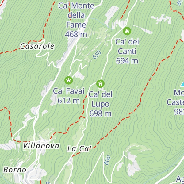 Map of Ca' del Loof