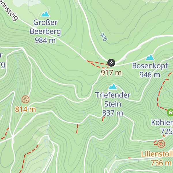 Map of Hoher Geiersberg