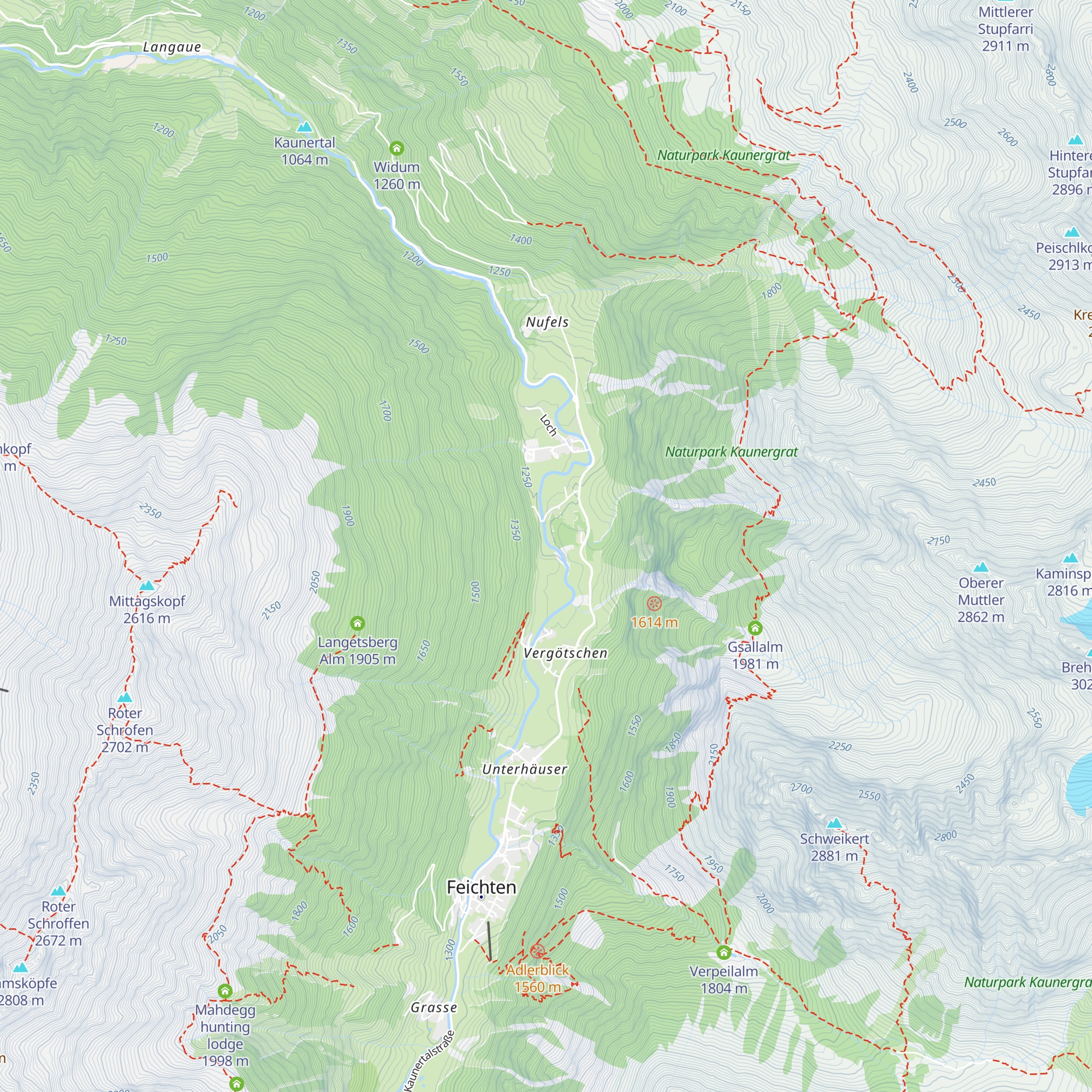 Fischteichanlage Penz map