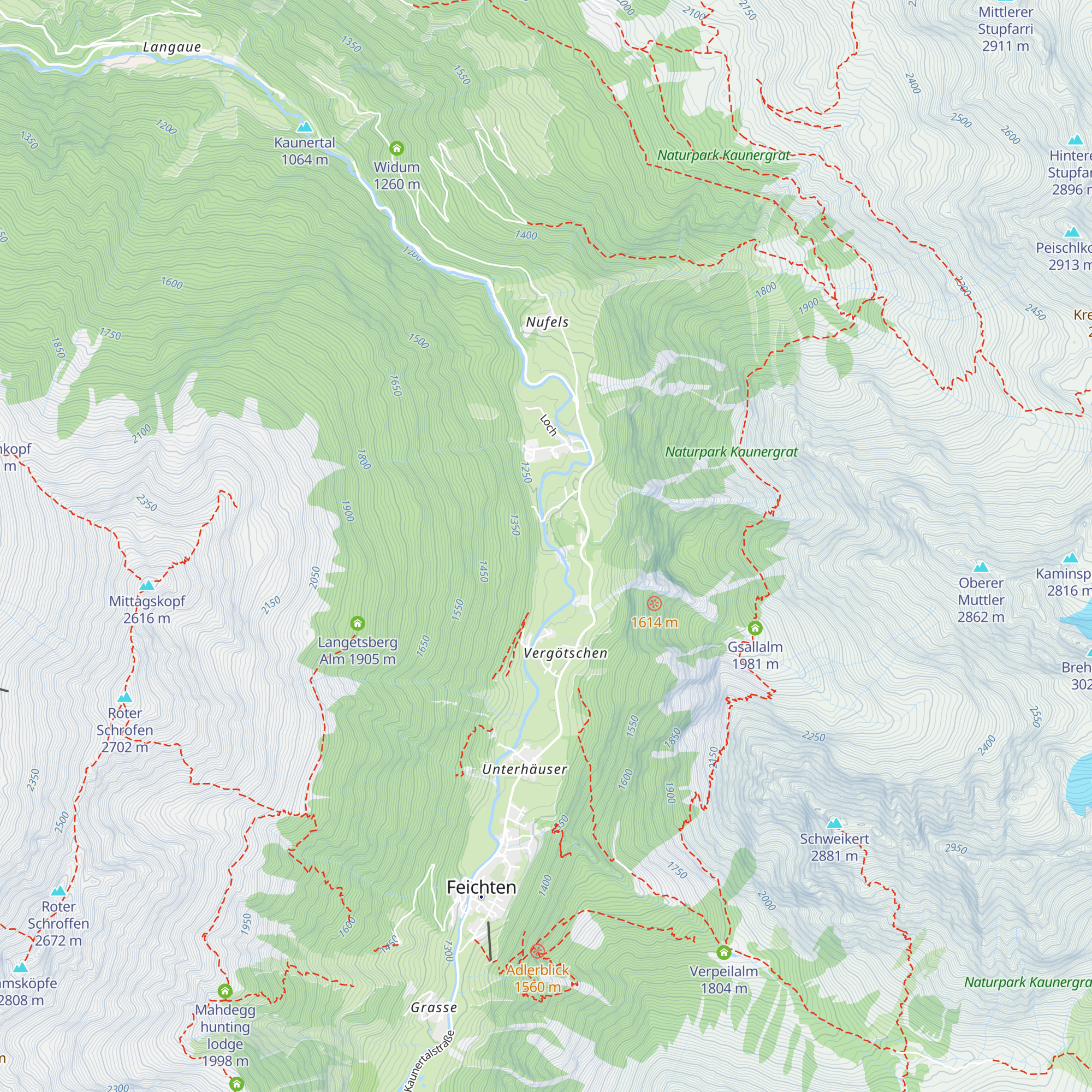 Fischteichanlage Penz map