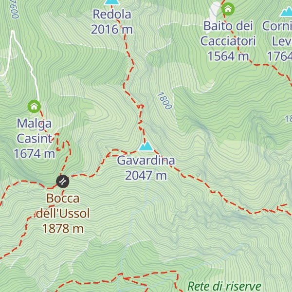 Map of Gavardina