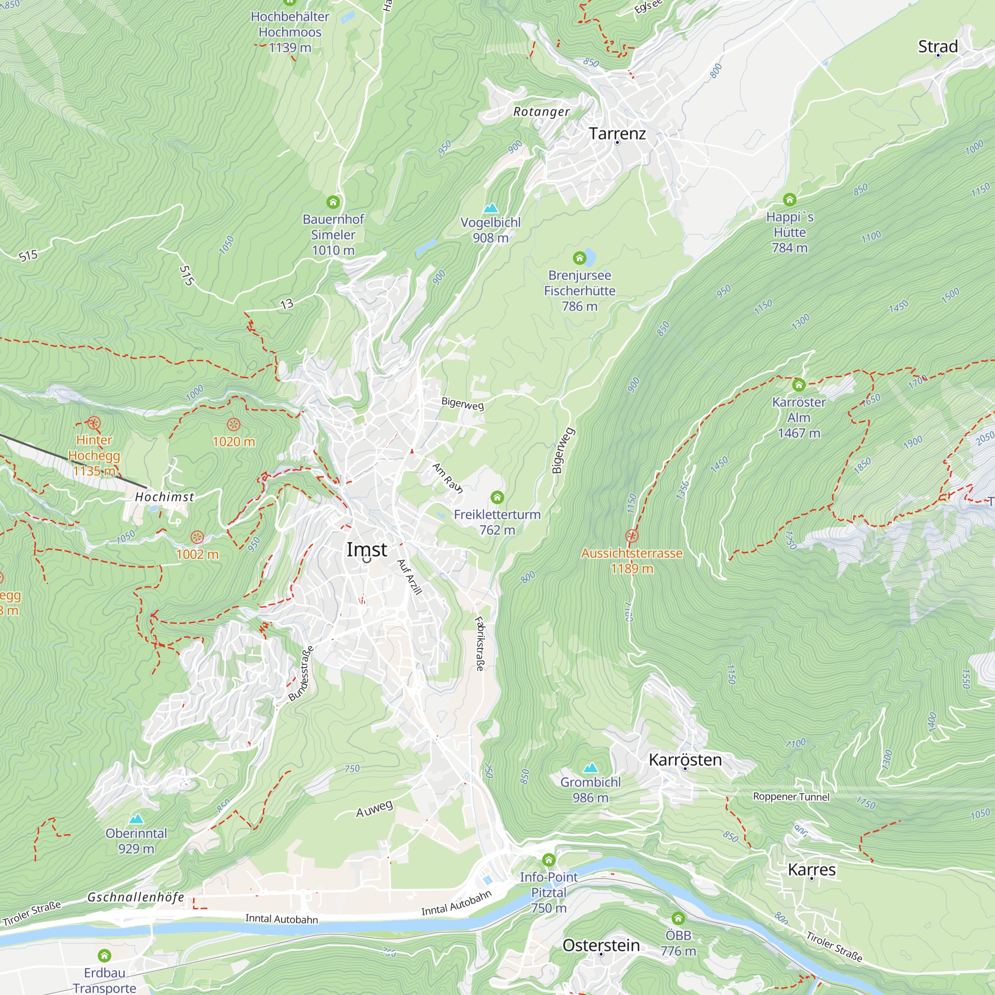Freikletterturm map