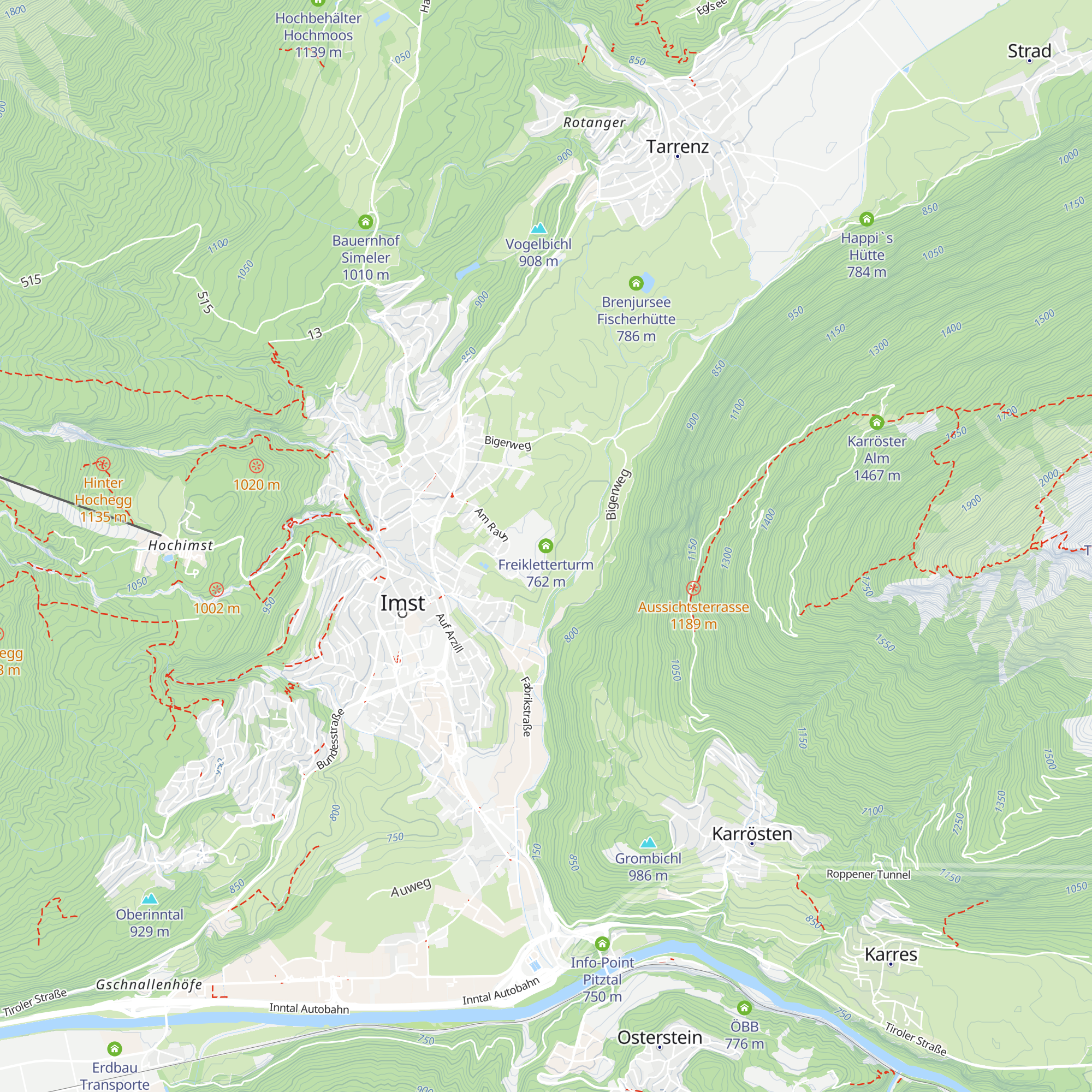 Freikletterturm map