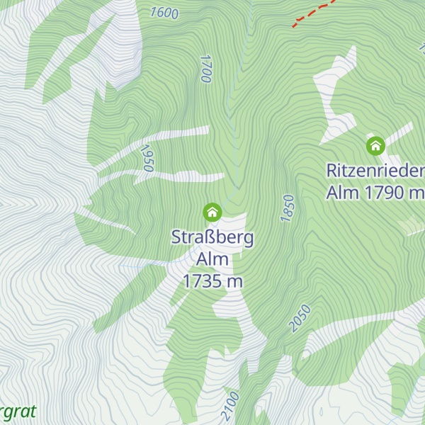 Map of Straßberg Alm