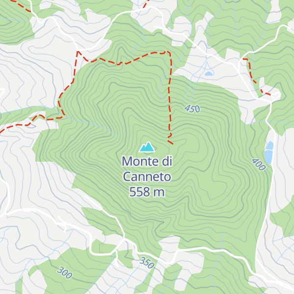 Map of Monte di Canneto