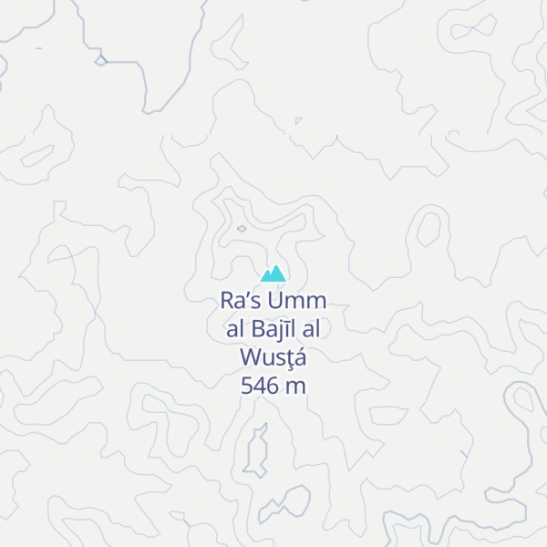 Map of Ra’s Umm al Bajīl al Wusţá