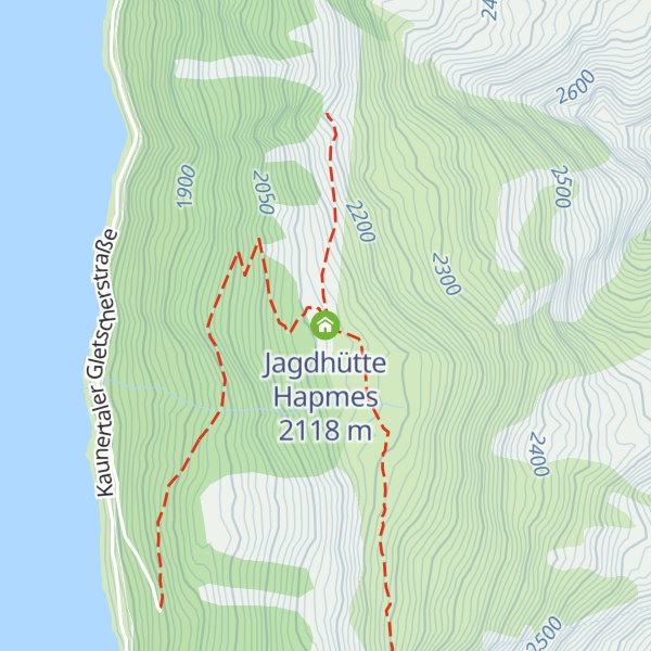 Map of Jagdhütte Hapmes