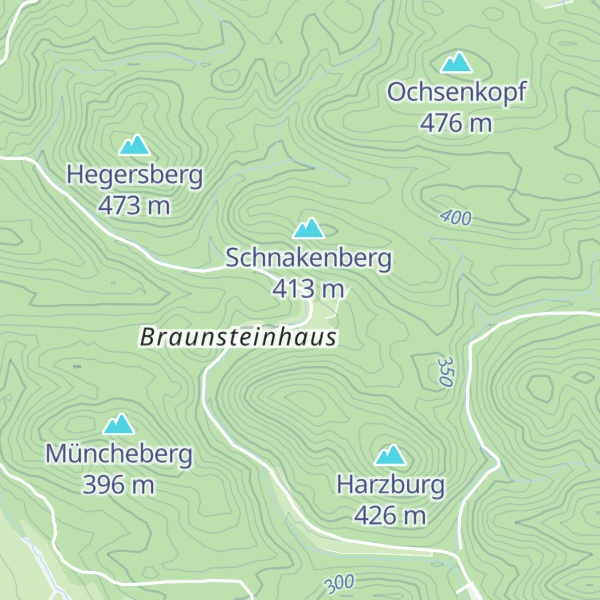 Map of Jagdhütte Braunsteinhaus