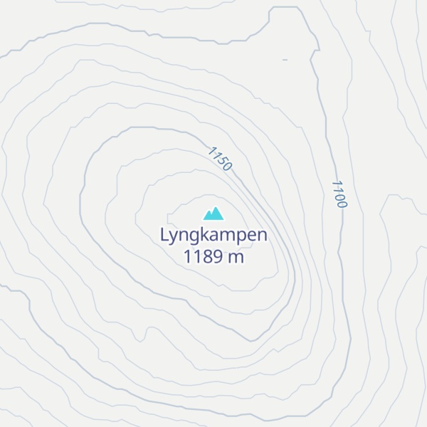 Map of Lyngkampen