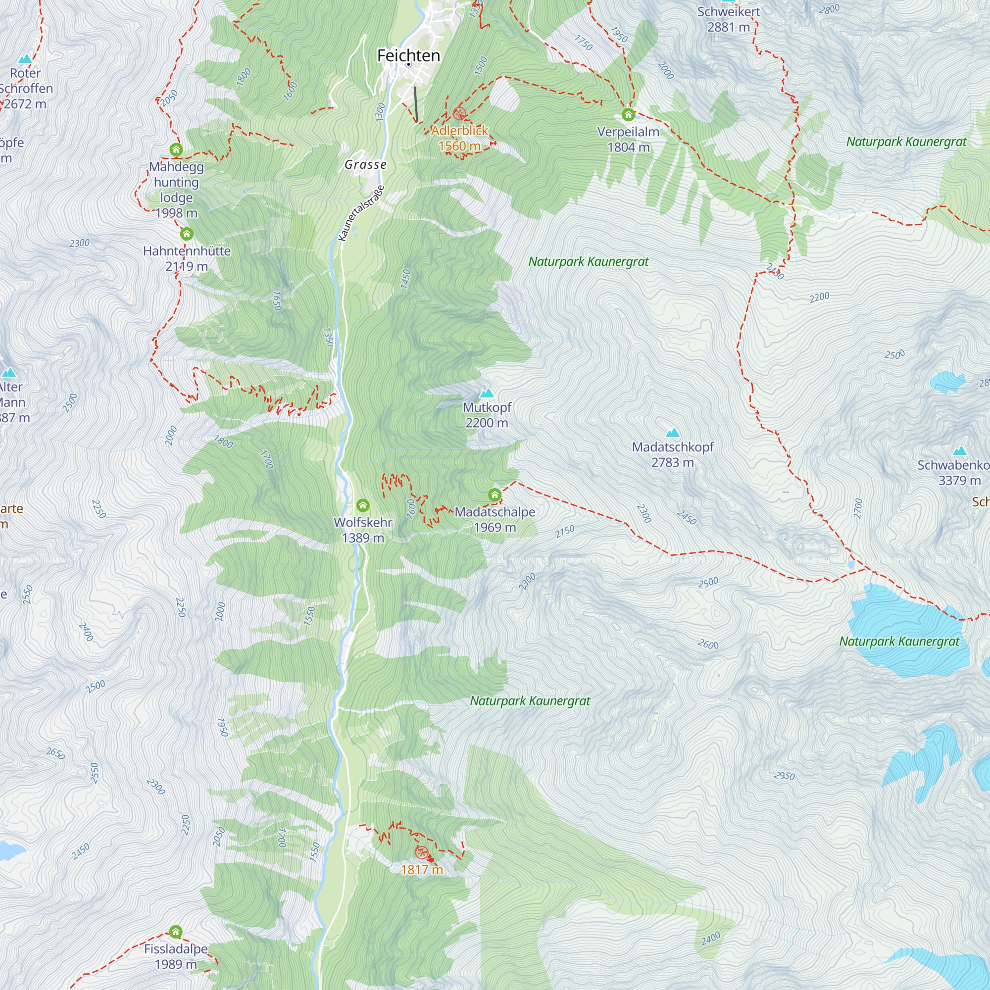 Madatschalpe map
