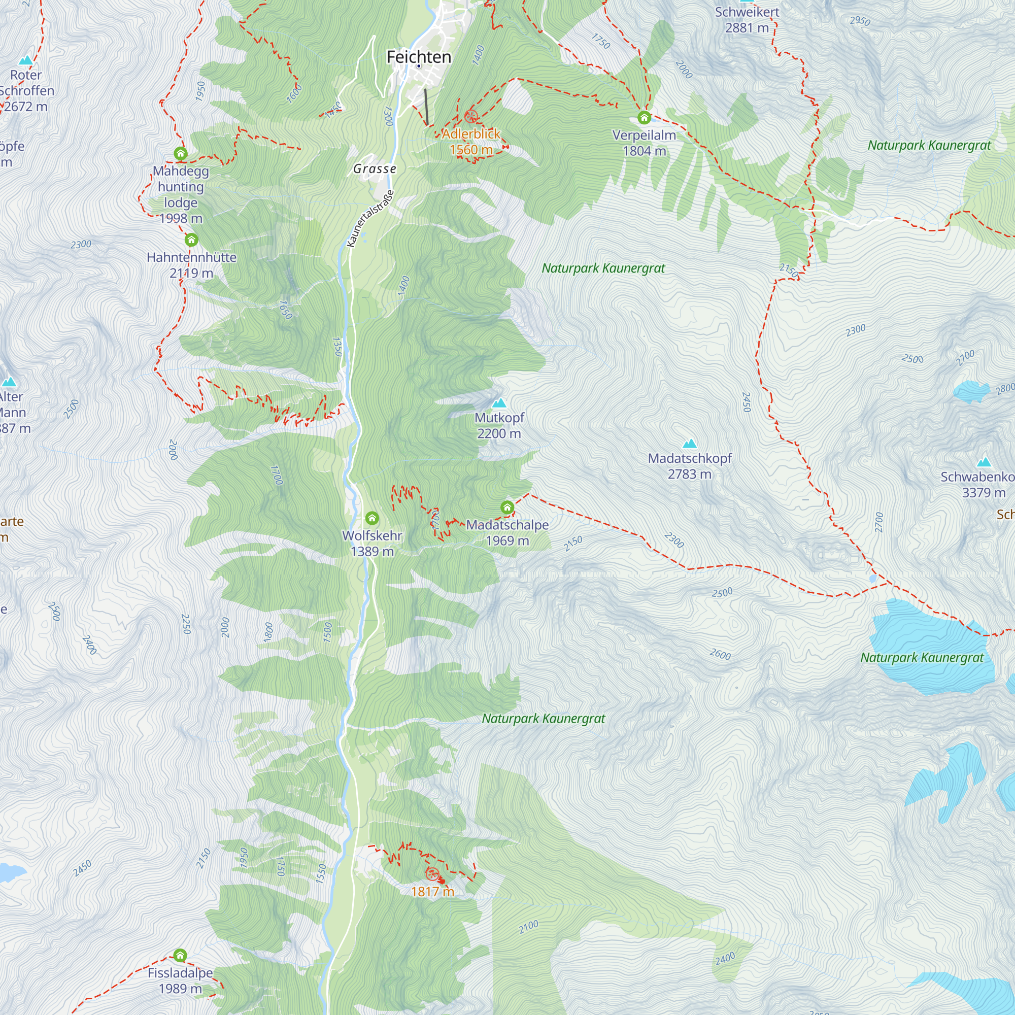 Madatschalpe map