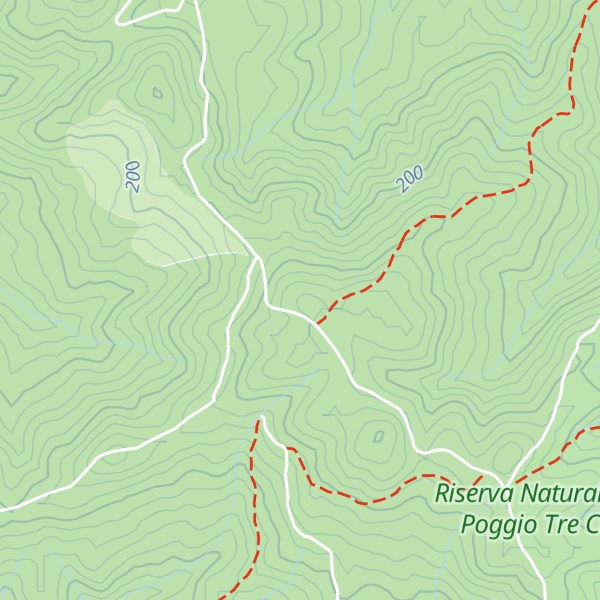 Map of Poggio Campastrino