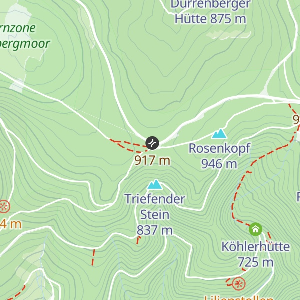 Map of Schutzhütte Adler