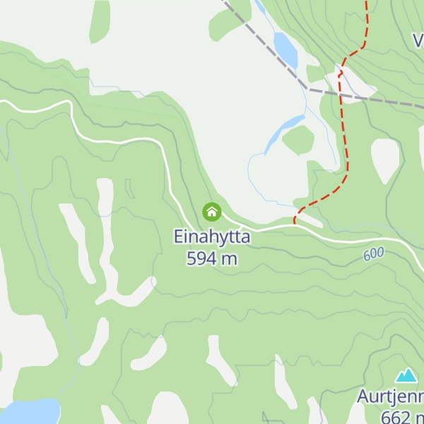 Map of Einahytta