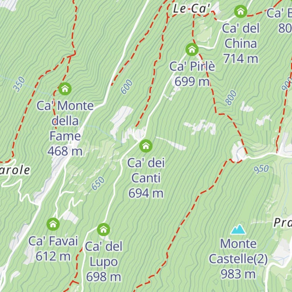 Map of Ca' dei Canti