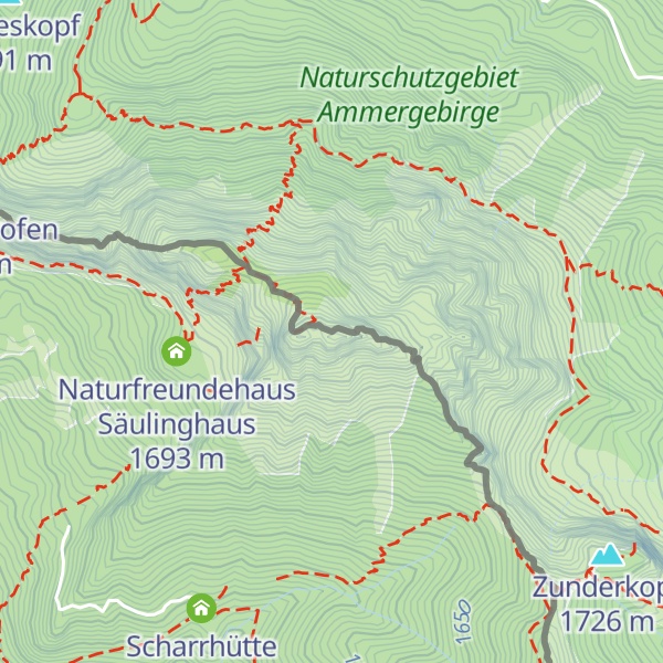 Map of Säuling