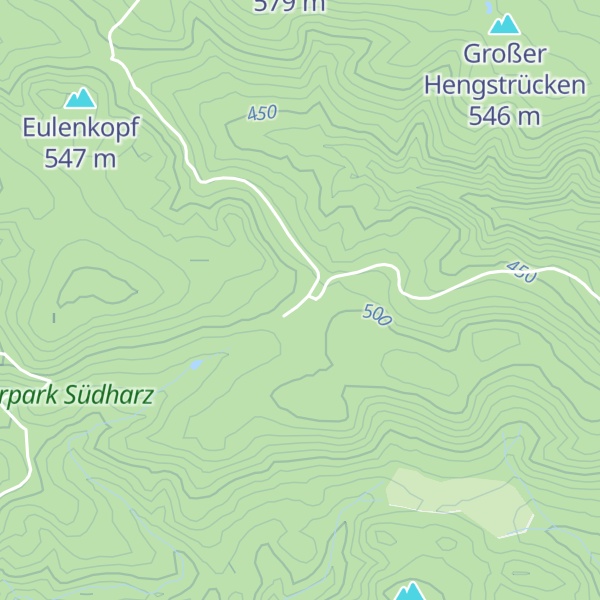 Map of Hoffmanns Hütte