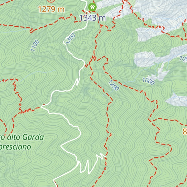Map of Corno Nero