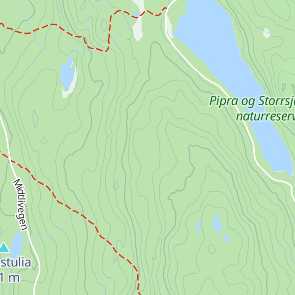Map of Tømmerbakken