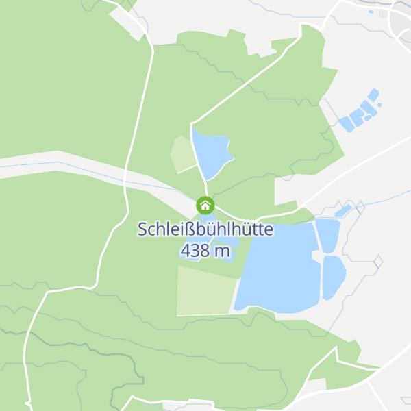 Map of Schleißbühlhütte