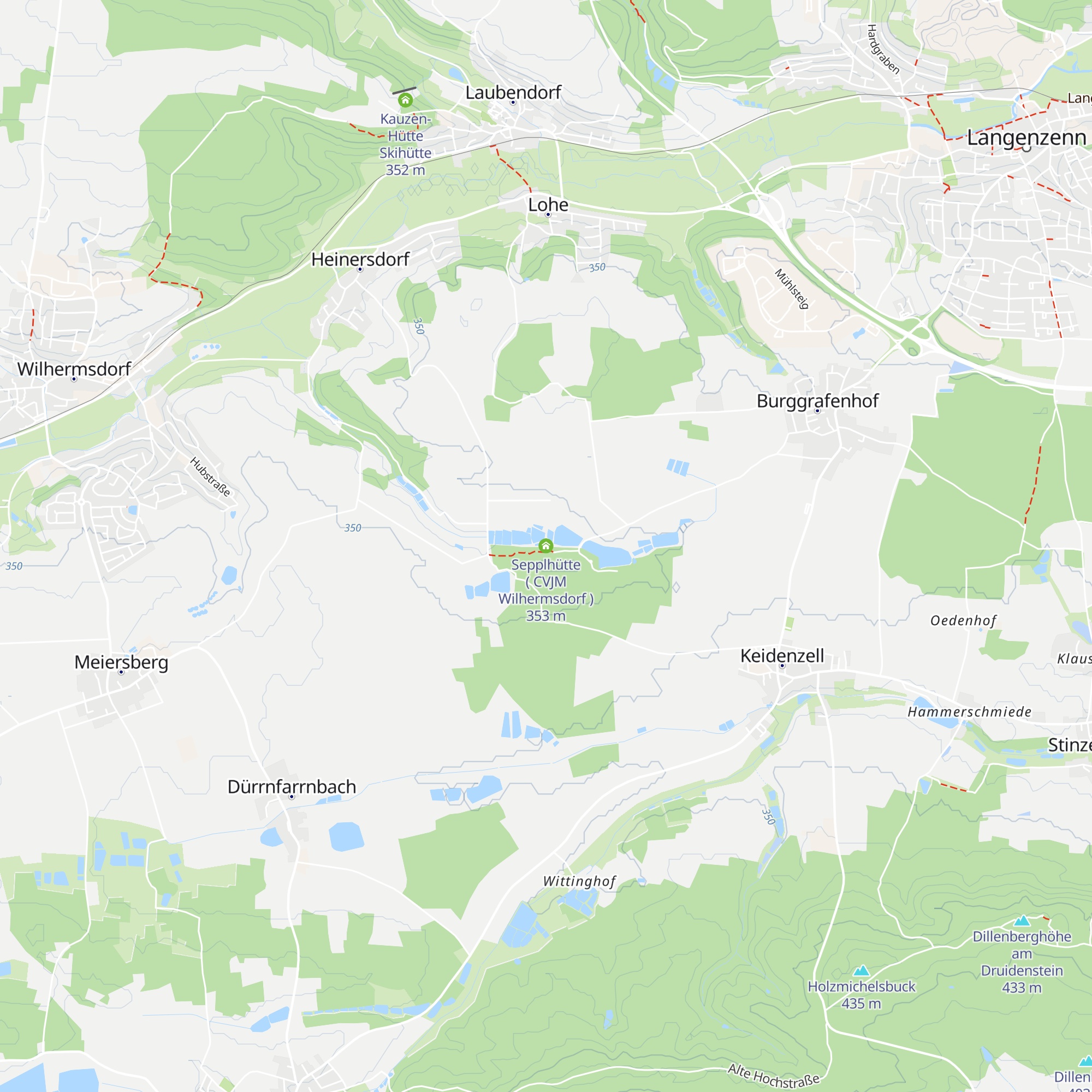 Sepplhütte ( CVJM Wilhermsdorf ) map
