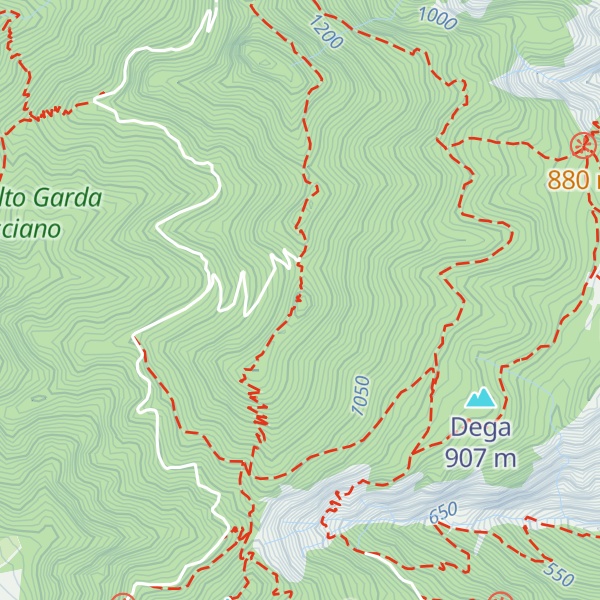 Map of Punta della Selva